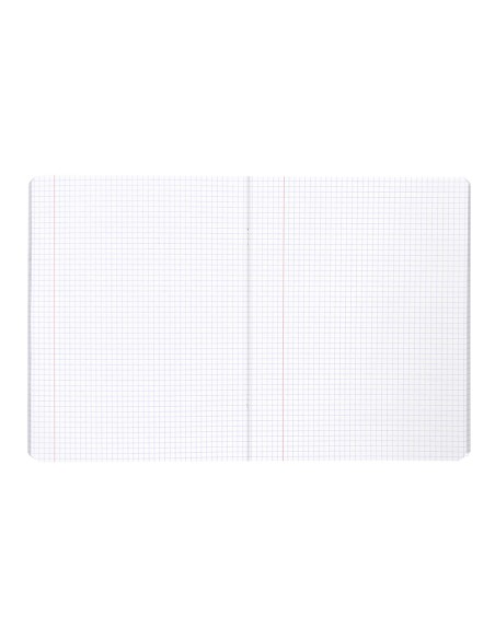 Libreta liderpapel scriptus a5 plus 48 hojas 90g m2 cuadro 5mm con margen colores surtidos