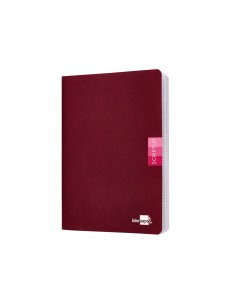 Libreta liderpapel scriptus a5 plus 48 hojas 90g m2 cuadro 5mm con margen colores surtidos