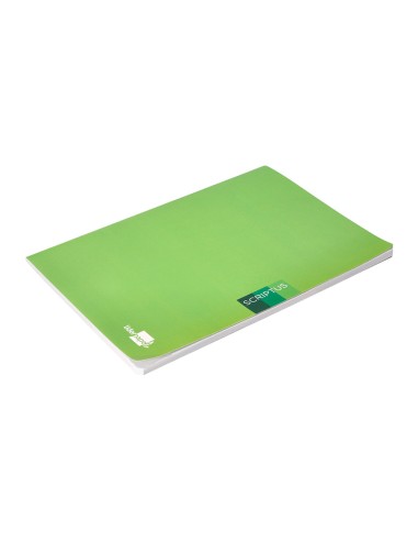 Libreta liderpapel scriptus a4 48 hojas 90g m2 cuadro 5mm con margen colores surtidos
