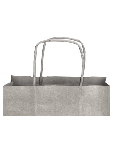 Bolsa kraft q connect plata asa retorcida 240x100x310 mm