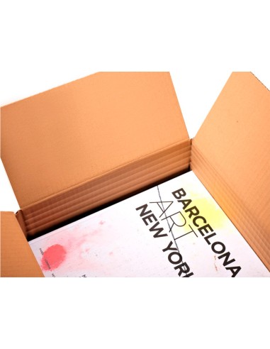 Caja para embalar q connect blanca regulable en altura doble canal 450x280 mm