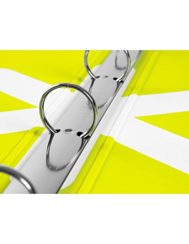 Carpeta antartik a4 forrada 4 anillas 25 mm redondas color azul