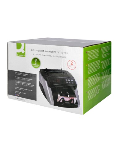 Detector y contador q connect de billetes falsos profesional avanzado