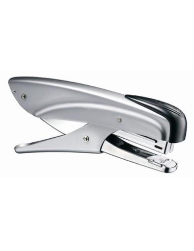 Grapadora maped universal metalica de tenaza capacidad 20 hojas usa grapas 26 6 en blister