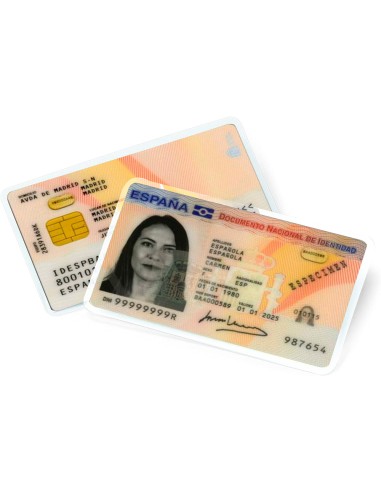 Bolsa de plastificar q connect 90 x 60 mm 200 mc carnet de nif caja de 100 unidades