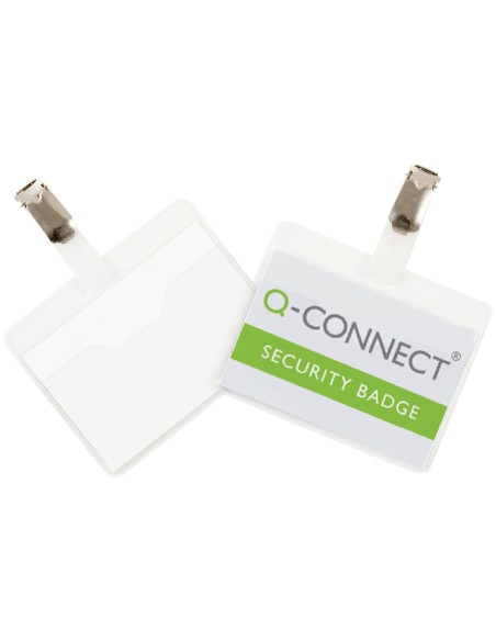 Bolsa de plastificar q connect 67x98 mm 125 mc con clip para tarjetas de visita caja de 25 unidades Bolsa de plastificar q connect 67x98 mm 125 mc con clip para tarjetas de visita caja de 25 unidades