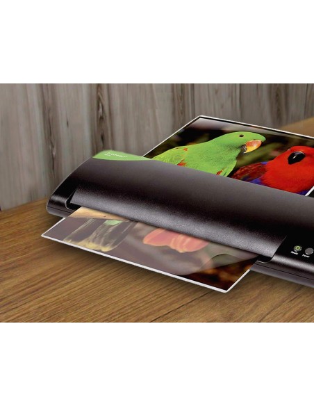Bolsa de plastificar q connect 325 x 220 mm 80 mc folio caja de 100 unidades Bolsa de plastificar q connect 325 x 220 mm 80 mc folio caja de 100 unidades