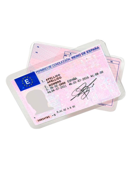 Bolsa de plastificar q connect 110 x 230 mm 125 mc carnet de conducir caja de 100 unidades Bolsa de plastificar q connect 110 x 230 mm 125 mc carnet de conducir caja de 100 unidades