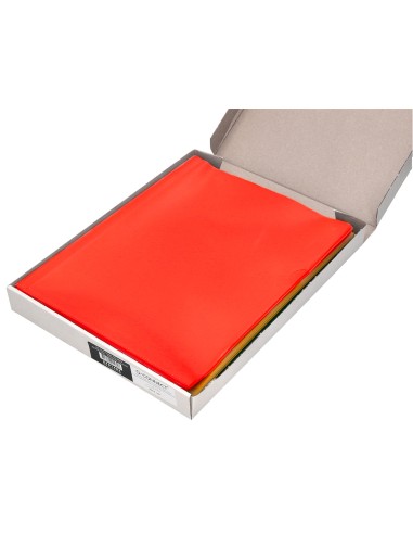 Carpeta dossier unero plastico q connect din a4 120 micras colores surtidos caja de 100 unidades