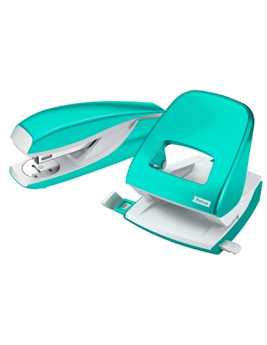 Grapadora petrus mod 635 petrus wow turquesa metalizada capacidad 30 hojas