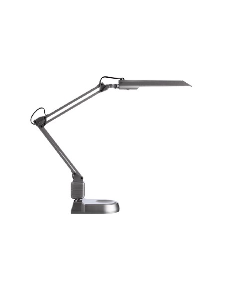 Lampara de oficina archivo 2000 ecostar fluorescente abs y aluminio con base color plata Lampara de oficina archivo 2000 ecostar fluorescente abs y aluminio con base color plata