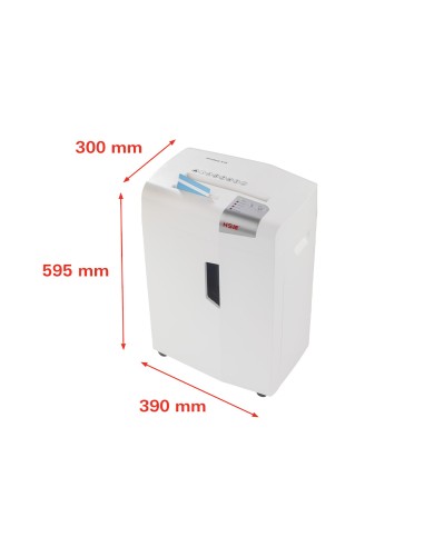 Destructora de documentos hsm shredstar x15 capacidad de corte 15 h en particulas destruyegrapas clips cd y tarjetas