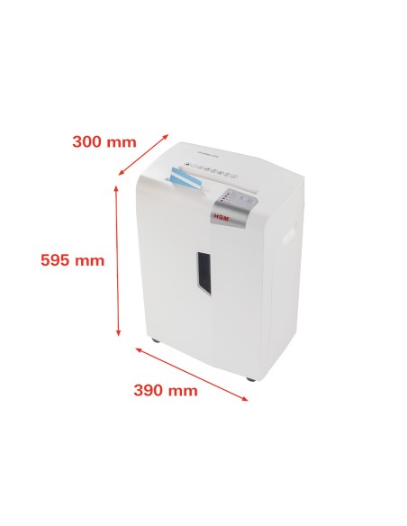Destructora de documentos hsm shredstar x15 capacidad de corte 15 h en particulas destruyegrapas clips cd y tarjetas