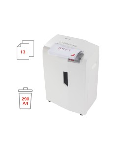 Destructora de documentos hsm shredstar x13 capacidad de corte 13 h en particulas destruyegrapas clips cd y tarjetas