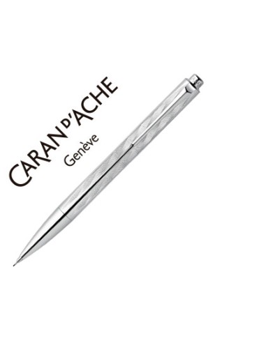 Portaminas caran d ache rnx 316 pvd steel version grabado guilloche