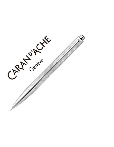 Portaminas caran d ache rnx 316 pvd steel version grabado guilloche