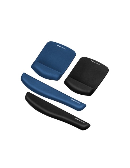 Reposamunecas fellowes para teclado plush touch foam negro