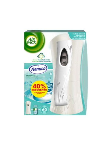 Ambientador spray automatico air wick freshmatic incluye recambio