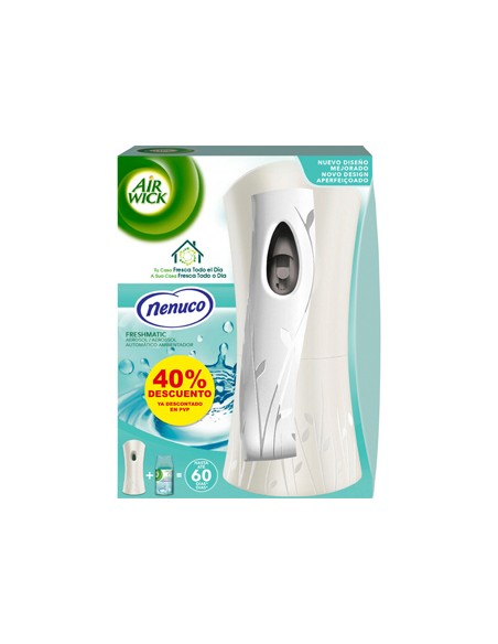 Ambientador spray automatico air wick freshmatic incluye recambio