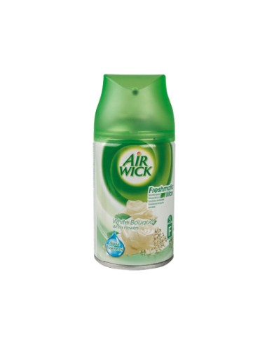 Ambientador air wick flores blancas recambio de 250 ml para aparato air wick freshmatik