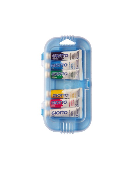 Tempera giotto 75 ml estuche 6 colores surtidos