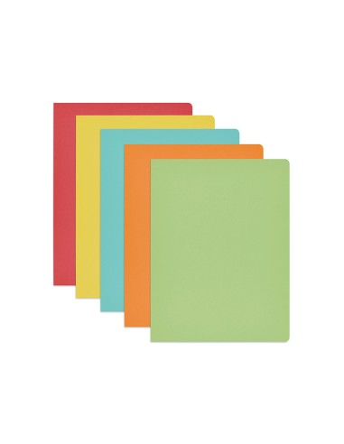 Subcarpeta cartulina gio folio colores pasteles surtidos 180 gr m2 paquete de 50 unidades