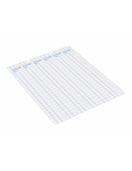 Recambio liderpapel cuarto apaisado pautaguia 100 hojas 75 g cuadriculado pautado 8 mm con margen 2 taladros