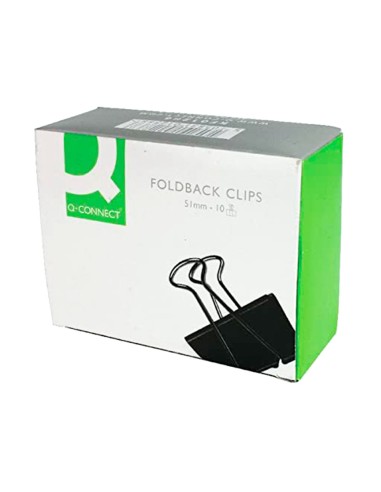 Pinza metalica q connect reversible n5 51 mm caja de 10 unidades