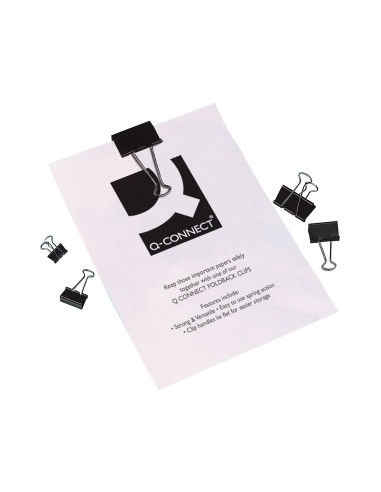 Pinza metalica q connect reversible n2 24 mm caja de 10 unidades