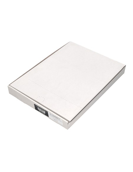 Carpeta dossier unero plastico q connect din a4 120 micras amarilla caja de 100 unidades