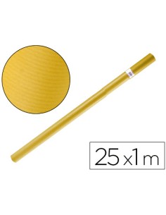 Papel kraft liderpapel amarillo rollo 25x1 mt