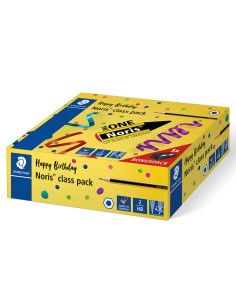 Lapices de grafito staedtler noris n2 hb class pack de 144 unidades
