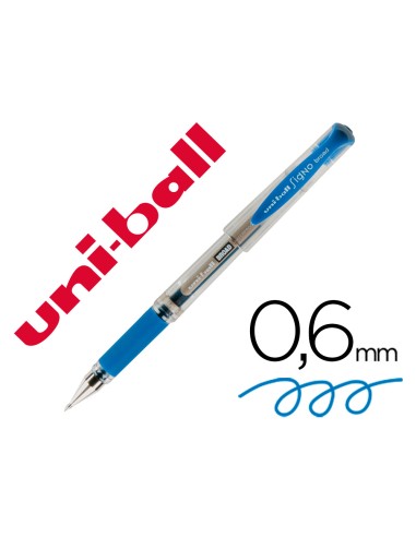 Boligrafo uni ball um 153 signo broad azul 1 mm tinta gel