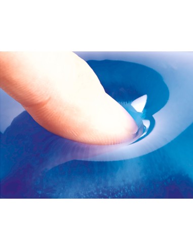 Alfombrilla para raton fellowes azul con reposamuneca de gel