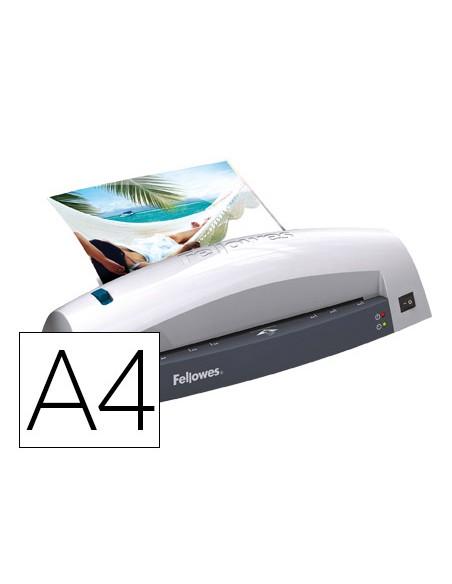 Plastificadora fellowes lunar din a4 2 rodillos hasta 125 mc Plastificadora fellowes lunar din a4 2 rodillos hasta 125 mc