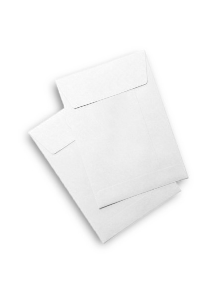 Sobre liderpapel bolsa a 6 offset blanco 100 gr 184x261 mm con tira de silicona caja de 250 unidades