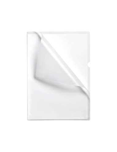 Carpeta esselte dossier unero plastico folio transparente 110 micras