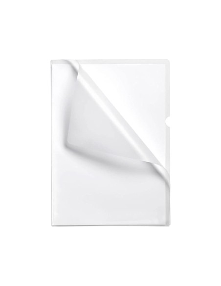 Carpeta esselte dossier unero plastico folio transparente 110 micras