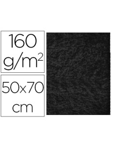 Fieltro liderpapel 50x70cm negro 160g m2