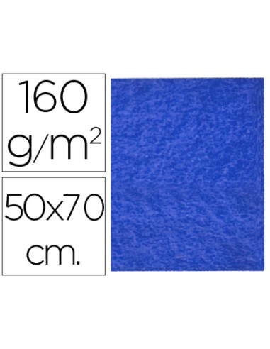 Fieltro liderpapel 50x70cm azul oscuro 160g m2