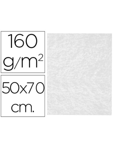 Fieltro liderpapel 50x70cm blanco 160g m2