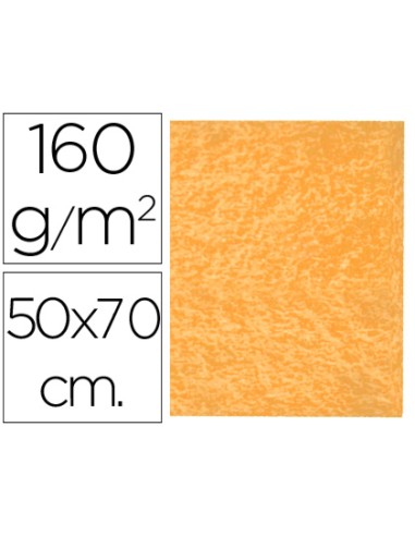 Fieltro liderpapel 50x70cm naranja 160g m2