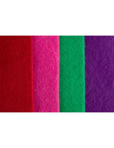Fieltro liderpapel 50x70cm rojo 160g m2