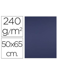 Cartulina liderpapel 50x65 cm 240 g m2 azul zafiro