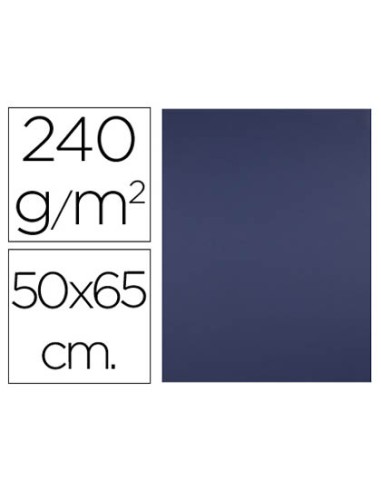 Cartulina liderpapel 50x65 cm 240 g m2 azul zafiro