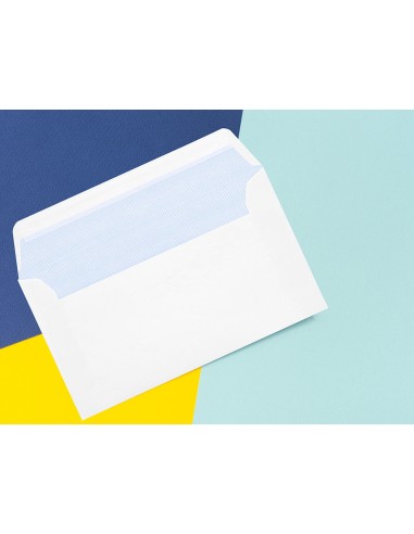 Sobre liderpapel n 2 blanco din americano 110x220 mm tira de silicona paquete de 25 unidades