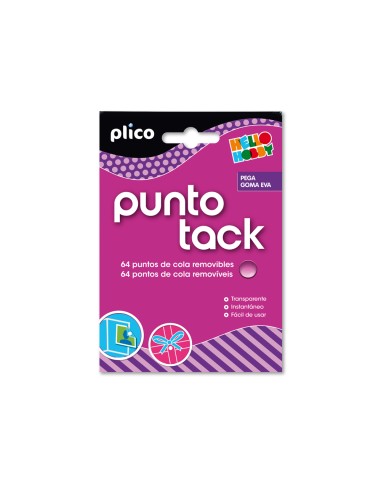 Sujetacosa masilla bostik blu tack punto de cola removible blister de 64 unidades