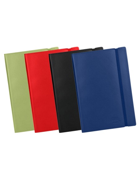Libreta liderpapel simil piel a6 120 hojas 70g m2 liso colores surtidos