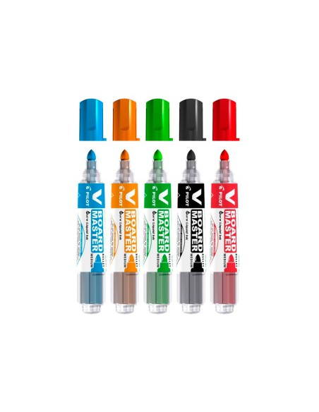 Rotulador pilot v board master para pizarra blanca negro tinta liquida trazo 23mm