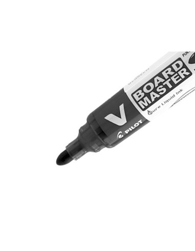 Rotulador pilot v board master para pizarra blanca negro tinta liquida trazo 23mm